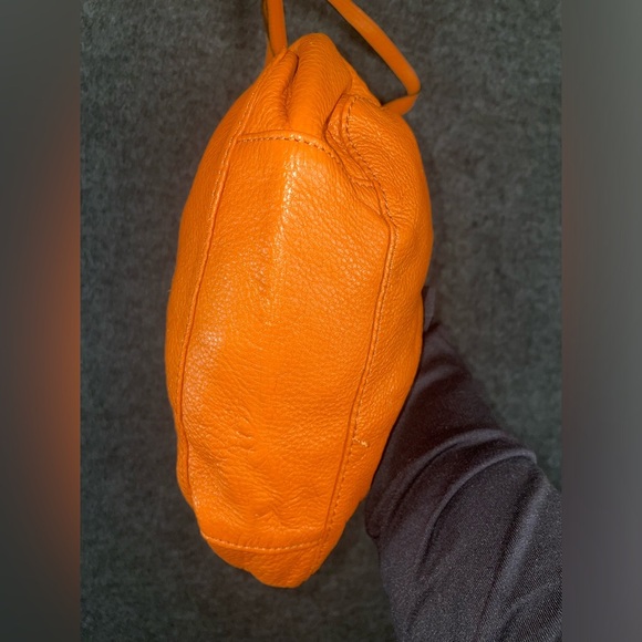 Michael Kors Orange Leather Purse - Picture 6 of 11